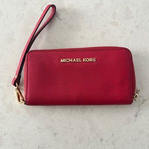 Michael Kors wristlet wallet